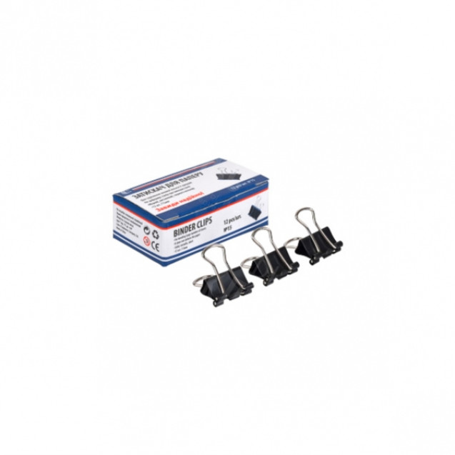 БИНДЕР 15ММ ЧЁРНЫЙ