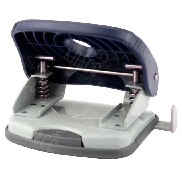 ДЫРОКОЛ ДЛЯ БУМАГИ AXENT WELLE-2 3830-02-A, ПЛАСТИКОВЫЙ, 30 ЛИСТОВ, СИНИЙ