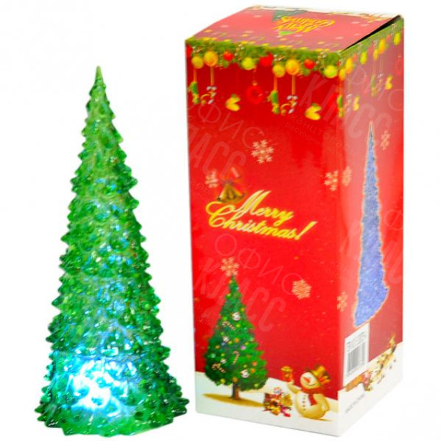 ЕЛКА 12–71 ЗЕЛЕНАЯ LED 17 СМ