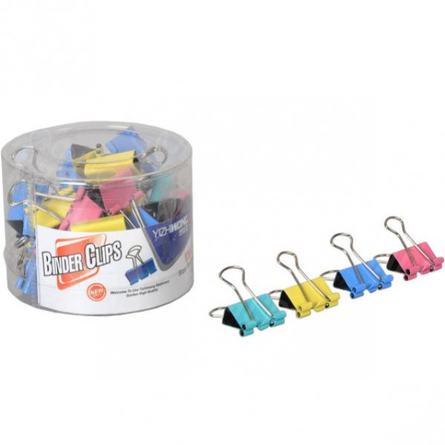 БИНДЕР 19ММ ЦВЕТНОЙ