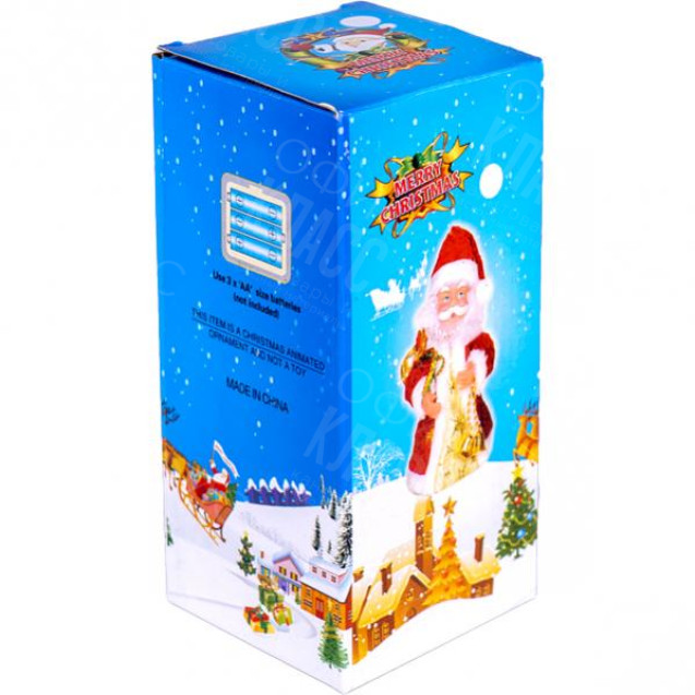 ИГРУШКА МЕХАНИЧЕСКАЯ «СНЕГУРОЧКА»  (МУЗЫКА PУC.  + КАЧАНИЕ РУКАМИ) CX-281