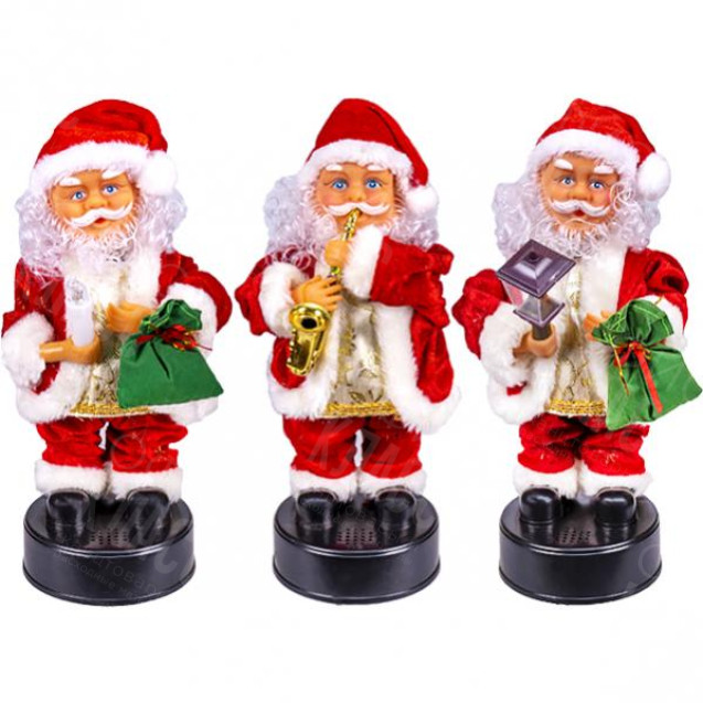 ИГРУШКА МЕХАНИЧЕСКАЯ СО ЗВУКОМ «ДЕД МОРОЗ»  27  СМ CX-280