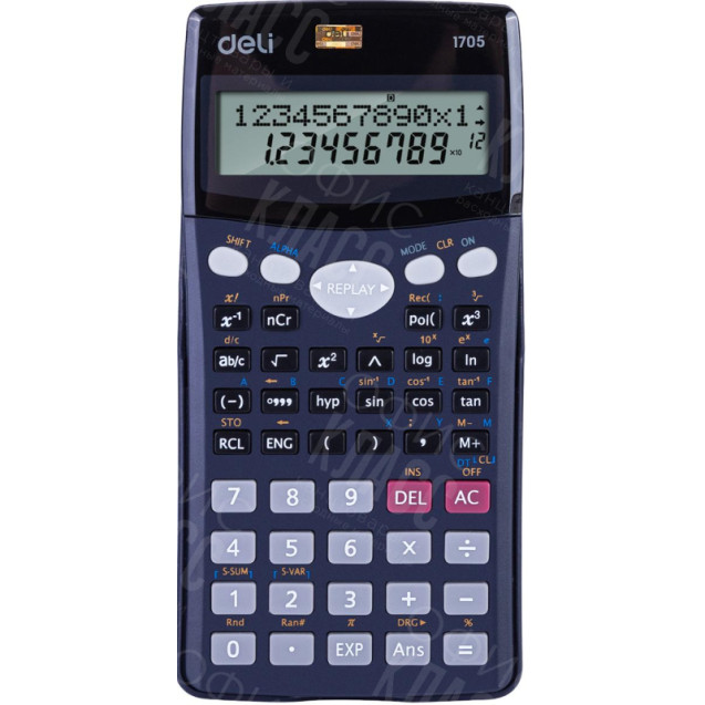 КАЛЬКУЛЯТОР DELI DL-1705 (10Р, ИНЖЕНЕРНЫЙ)