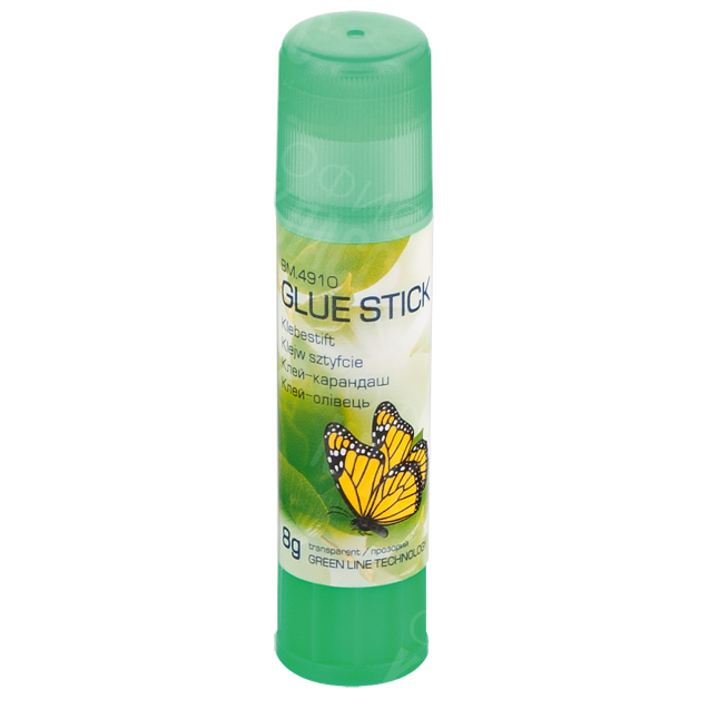 КЛЕЙ КАРАНДАШ 8 ГР BUROMAX (PVP) 4910 ECO-LINE