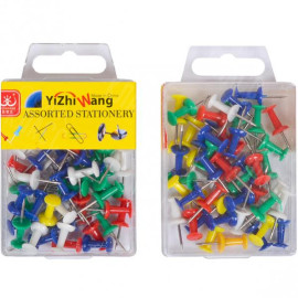 КНОПКА ШПАГА ЦВЕТНАЯ 50 ШТ