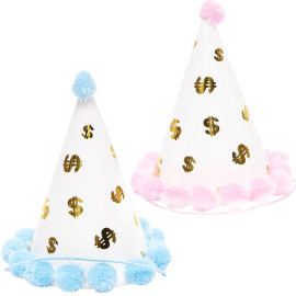 КОЛПАК ДЕТСКИЙ "С ДНЕМ РОЖДЕНИЯ" 19СМ ШАРИКИ JY-1068