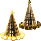 КОЛПАК ДЕТСКИЙ "С ДНЕМ РОЖДЕНИЯ" 19СМ ШАРИКИ JY-1069