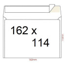 КОНВЕРТ БУМАЖНЫЙ 162Х114 ММ С6 КЛЕЕВОЙ СЛОЙ