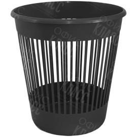 КОРЗИНА ДЛЯ БУМАГИ AXENT DELTA D4018-01, 10 Л, ЧЕРНАЯ