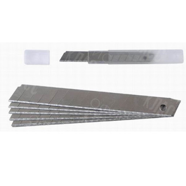 ЛЕЗВИЯ ДЛЯ НОЖЕЙ  9ММ НАБОР 10 ШТ BUROMAX 4690