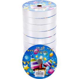 ЛЕНТА 18ММ*10М БЕЛАЯ,  13-176