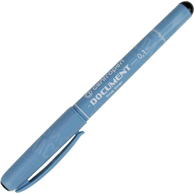 ЛИНЕР КАПИЛЯРНЫЙ НА ВОДНОЙ ОСНОВЕ ЧЁРНЫЙ 2631/01 CENTROPEN 0,1ММ