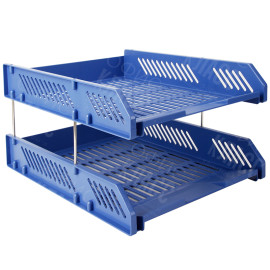 ЛОТОК 2 ОТДЕЛЕНИЯ ГОРИЗОНТАЛЬНЫЙ ПЛАСТИКОВЫЙ С ПРОРЕЗЯМИ СБОРНЫЙ 9208 DELI ЛОТОК 2 ОТДЕЛЕНИЯ ГОРИЗОНТАЛЬНЫЙ ПЛАСТИКОВЫЙ С ПРОРЕЗЯМИ СБОРНЫЙ 9208 DELI