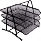 ЛОТОК 3 ОТДЕЛЕНИЯ "МЕТАЛЛ" 1087-BI ГОРИЗОНТАЛЬНЫЙ ЧЕРНЫЙ