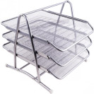 ЛОТОК 3 ОТДЕЛЕНИЯ "МЕТАЛЛ" 1087-S ГОРИЗОНТАЛЬНЫЙ СЕРЕБРО