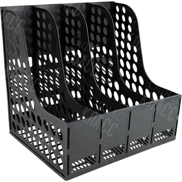 ЛОТОК ВЕРТИКАЛЬНЫЙ AXENT 4042-01-A, 310X320X260 ММ, ЧЁРНЫЙ