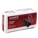 БИНДЕР AXENT 32ММ 4403-A 12ШТ