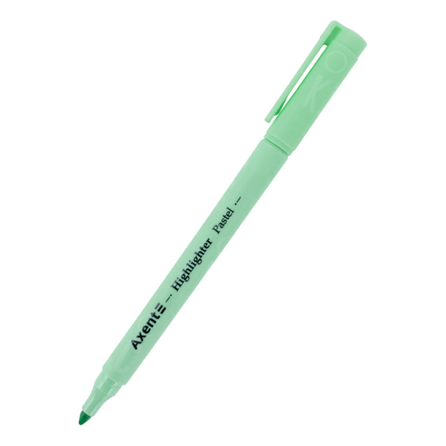 МАРКЕР AXENT HIGHLIGHTER PASTEL 2533-18-A, 2-4 ММ, КЛИНОВИДНЫЙ, МЯТНЫЙ