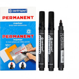 МАРКЕР КРУГЛЫЙ ТОЛСТЫЙ ЧЕРНЫЙ 8566 CENTROPEN
