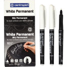 МАРКЕР ПЕРМАНЕНТНЫЙ НА ВОДНОЙ ОСНОВЕ CENTROPEN 2686 1,0ММ. БЕЛЫЙ