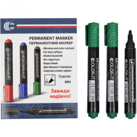 МАРКЕР ПЕРМАНЕНТНЫЙ СПИРТОВОЙ 8004 DIAMONT "C" ЗЕЛЕНЫЙ