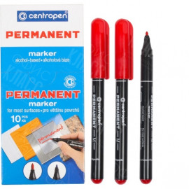 МАРКЕР ПЕРМАНЕНТНЫЙ СПИРТОВОЙ CENTROPEN 2846 КРАСНЫЙ  