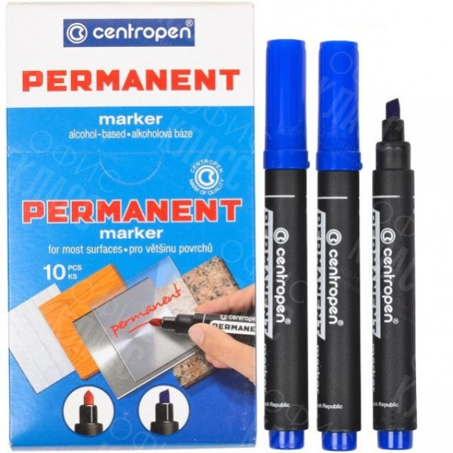 МАРКЕР ПЕРМАНЕНТНЫЙ СПИРТОВОЙ CENTROPEN 8576 СИНИЙ