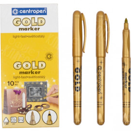 МАРКЕР ПЕРМАНЕНТНЫЙ СПИРТОВОЙ ЗОЛОТОЙ 2690 CENTROPEN