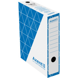 БОКС АРХИВНЫЙ AXENT 1731-02-A 80 ММ, СИНИЙ