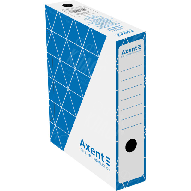 БОКС АРХИВНЫЙ AXENT 1731-02-A 80 ММ, СИНИЙ