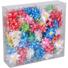 НАБОР БАНТОВ ПОДАРОЧНЫХ 4 СМ ПЕРЛАМУТРОВЫЕ 92ШТ