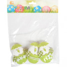 НАБОР ДЕКОРАТИВНЫЙ «3  ШТ ЦЫПЛЕНОК - ЯЙЦО»  ПЛАСТИК 190–0099  A