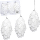 НАБОР ЕЛОЧНЫХ ИГРУШЕК 3ШТ "ШИШКИ" HL22SF-133