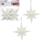 НАБОР ЕЛОЧНЫХ УКРАШЕНИЙ 2ШТ "ЗВЕЗДА" 12*12СМ HL222248