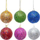 НАБОР ИГРУШЕК ЕЛОЧНЫХ "ШАРЫ" 6 ШТ D5.5СМ ACF22235-6