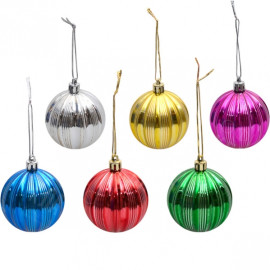 НАБОР ИГРУШЕК ЕЛОЧНЫХ «ШАРЫ»  6 ШТ.   12–85