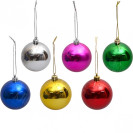 НАБОР ИГРУШЕК ЕЛОЧНЫХ «ШАРЫ»  6 ШТ.   12–87