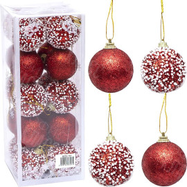 НАБОР ИГРУШЕК ЕЛОЧНЫХ 20ШТ "ШАРЫ" 5СМ 2023-157