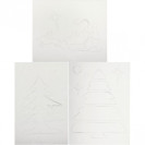 НАБОР НОВОГОДНИХ ТРАФАРЕТОВ, 8 ЛИСТОВ А3–5  /13–42