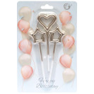 НАБОР СВЕЧЕЙ ДЛЯ ТОРТА 3ШТ JY-1061