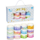 НАБОР СКОТЧ ДЕКОРАТИВНЫЙ 12ШТ XM-JD2583