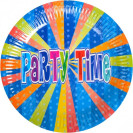 НАБОР ТАРЕЛОК 23  СМ «С ДНЕМ РОЖДЕНИЯ»  10 ШТУК 10–44