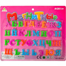 БУКВЫ НА МАГНИТЕ МАЛЕНЬКИЕ 634, 25*21СМ