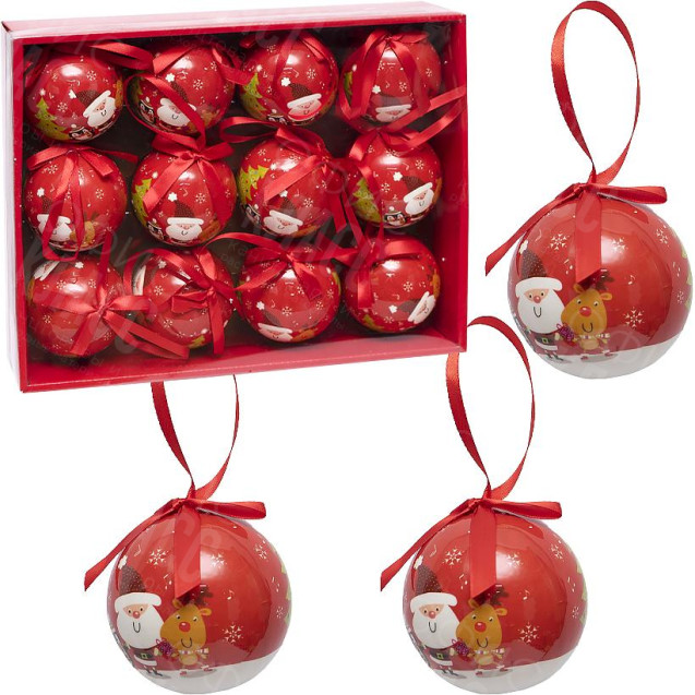 НАБОР ШАРОВ 12ШТ D7СМ 75-247B