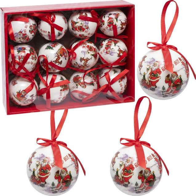 НАБОР ШАРОВ 12ШТ D7СМ 75-287А