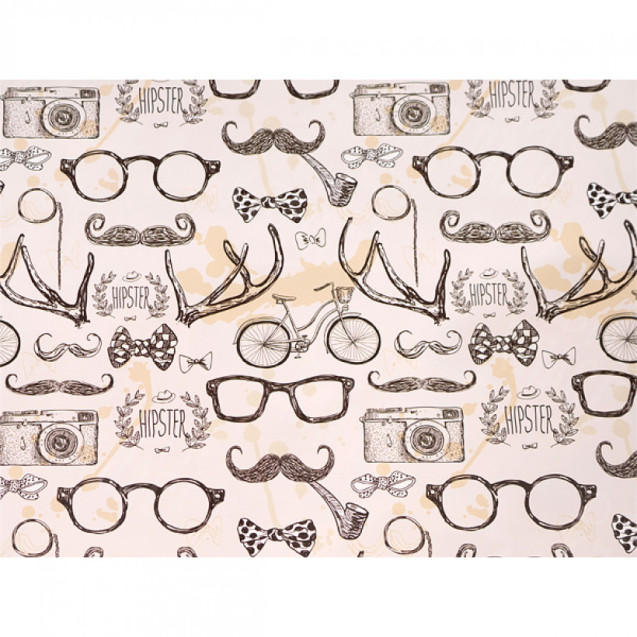 БУМАГА УПАКОВОЧНАЯ "МИКС" 100Х70_90Х64 СМ