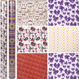 БУМАГА УПАКОВОЧНАЯ "МИКС" 100Х70_90Х64 СМ