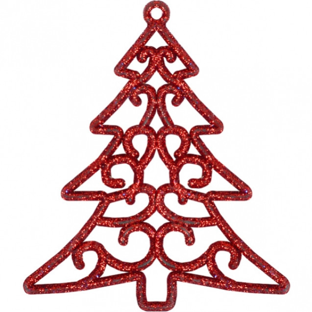 НАБОР-УКРАШЕНИЕ «ЕЛКА»  МИКС 4  ШТ 12–155