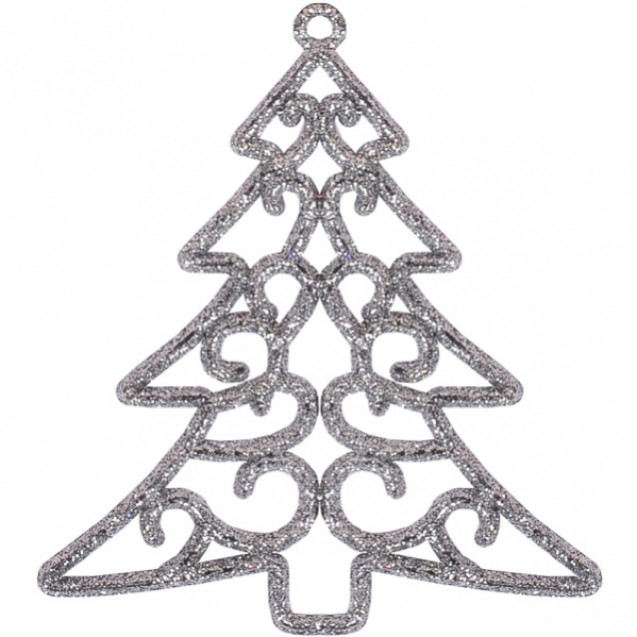 НАБОР-УКРАШЕНИЕ «ЕЛКА»  МИКС 4  ШТ 12–155