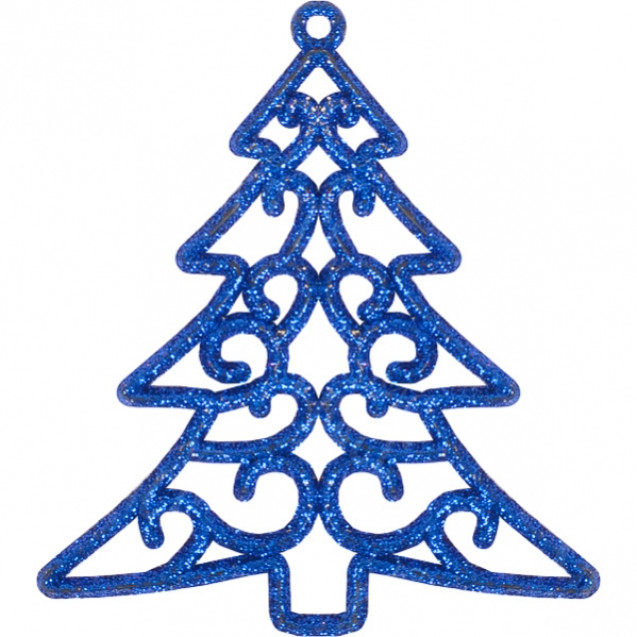 НАБОР-УКРАШЕНИЕ «ЕЛКА»  МИКС 4  ШТ 12–155